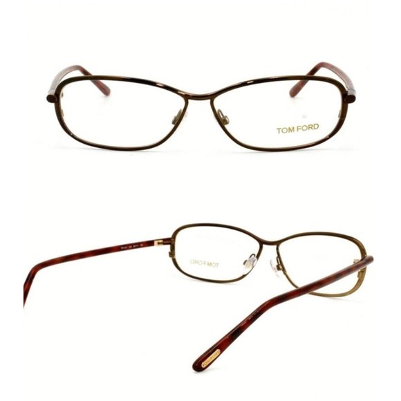 NEW TOM FORD TF5161 045 HAVANA AUTHENTIC EYEGLASSES RX 56-11 🎁 - Picture 2 of 3